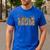 Hunting Boy Mom Duck Camouflage Camo Preppy Camo Dad Men's Casual T-Shirt Royal Blue