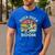 Hunting-Shirt Duck Boom Hunter Dad Grandpa Men Men's Casual T-Shirt Royal Blue