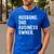 Husband Dad Business Owner CEO Entrepreneur Men Men's Casual T-Shirt Royal Blue