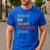 Husband Dad Grandpa 75 Year Old Legend 75th Birthday Men's Casual T-Shirt Royal Blue