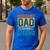 Husband Dad PSYCHIATRIST Legend Father's Day PSYCHIATRISTS Men's Casual T-Shirt Royal Blue