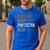 Husband Daddy Protector Hero For Dad Father's Day Men's Casual T-Shirt Royal Blue