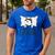 Husky Dog Pajama Husky Official Sleepshirt Mom Dad Kid Men's Casual T-Shirt Royal Blue