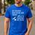 Ice Fishing Art For Men Dad Father Ice Fishing Lover Men's Casual T-Shirt Royal Blue