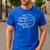I'Ll Always Be Her Biggest Fan Cool Volleyball Mom Dad Coach Men's Casual T-Shirt Royal Blue