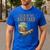Ill Be In Backyard Saying Dad Men Grandpa Uncle Men's Casual T-Shirt Royal Blue