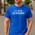 I'Ll Be In The Basement Dad Husband Saying Vintage Men's Casual T-Shirt Royal Blue