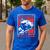 I'm A Bully Dad Dog Owner American Bully Men's Casual T-Shirt Royal Blue
