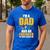 I'm A Dad And Engineer Father Day Engineering Men's Casual T-Shirt Royal Blue