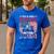 I'm Dad Pepaw Veteran Nothing Scares Me Father's Day Men's Casual T-Shirt Royal Blue I'm Dad Pepaw Veteran Nothing Scares Me Father's Day Men's Casual T-Shirt Royal Blue