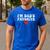 I'm Dad's Favorite Sarcastic Father's Day Men's Casual T-Shirt Royal Blue