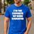 I'M THE FAVORITE 1ST BORN DAUGHTER Mom Dad First Child Men's Casual T-Shirt Royal Blue