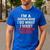 I'm a Grown Man I Do What My Daughter Wants Dad Men's Casual T-Shirt Royal Blue I'm a Grown Man I Do What My Daughter Wants Dad Men's Casual T-Shirt Royal Blue