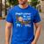 I'm Not Sleeping I'm Just Resting My Eyes Father's Day Dad Men's Casual T-Shirt Royal Blue