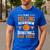 I'm Not Yelling This Is Just My Basketball Dad Voice Men's Casual T-Shirt Royal Blue
