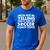 I'm Not Yelling This Is Just My Soccer Coach Voice Mom Dad Men's Casual T-Shirt Royal Blue