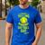 I'm Not Yelling This Is Just My Softball Dad Voice Men's Casual T-Shirt Royal Blue