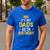 It's My Dad's 60th Birthday 60 Years Old Men's Casual T-Shirt Royal Blue