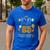 It's My Dad's 85th Birthday Happy Birthday 85 Years Old Men's Casual T-Shirt Royal Blue