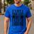 It's Not A Dad BOD It's A Father Figure Vintage Joke Men's Casual T-Shirt Royal Blue