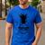 IVF DAD Pineapple Transfer Day Retrieval Day Infertility Men's Casual T-Shirt Royal Blue
