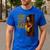Jesus I Saw That I'm Telling Dad Religious Men's Casual T-Shirt Royal Blue