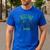 Jurassic World Best Dad Ever Men's Casual T-Shirt Royal Blue
