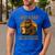 Just A Dad Who Always Came Back With The Milk Bigfoot Men's Casual T-Shirt Royal Blue