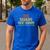 I Just Keep Getting Better Dad Grandpa Great Grandpa Vintage Men's Casual T-Shirt Royal Blue
