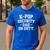 K-Pop Security Parent Edition Mom Dad Concert Korean Men's Casual T-Shirt Royal Blue