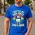 I Keep All My Dad Jokes In A Dad-A-Base Shirt Men Dad Joke Men's Casual T-Shirt Royal Blue