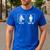 My Kid Motocross Dad Of A Motocross Rider Father Moto Dad Men's Casual T-Shirt Royal Blue