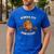 Kinda Fit Sorta Fat Gym Dad BOD Workout Apparel Men's Casual T-Shirt Royal Blue