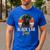 Lab Dad Retro Black Labrador Owner Men's Casual T-Shirt Royal Blue Lab Dad Retro Black Labrador Owner Men's Casual T-Shirt Royal Blue
