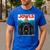 Lab Jowls Tee Labrador Retriever Mom Top Dad Men's Casual T-Shirt Royal Blue