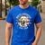 Labrador Retriever Dog Dad Men's Casual T-Shirt Royal Blue