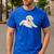 Labrador Retriever Shirt Yellow Love Lab Mom Dog Dad Men's Casual T-Shirt Royal Blue
