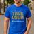 The Last Take Down Season Senior Westling Dad Men's Casual T-Shirt Royal Blue