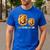 Lion Dad Like Father Like Son Lions Lovers Fathers Day Men's Casual T-Shirt Royal Blue