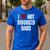 I Love Hot Divorced Dads Red Hearts Men's Casual T-Shirt Royal Blue