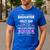 I Am A Lucky Daughter I Have A Crazy Dad Men's Casual T-Shirt Royal Blue I Am A Lucky Daughter I Have A Crazy Dad Men's Casual T-Shirt Royal Blue