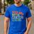 Man Myth Meat Smoker Legend Dad Grillfather BBQ Meat Smoking Men's Casual T-Shirt Royal Blue