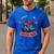 Marvel Dad Is Amazing Like Spider-Man Father's Day Men's Casual T-Shirt Royal Blue