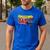 Marvel Spider-Man Amazing Dad Comic Book Father's Day Men's Casual T-Shirt Royal Blue