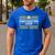 Matching Boys And Dad Mom Construction Digger Birthday Party Men's Casual T-Shirt Royal Blue