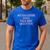 Matching Family Dad Mom My Daughter And I Talk About You Men's Casual T-Shirt Royal Blue Matching Family Dad Mom My Daughter And I Talk About You Men's Casual T-Shirt Royal Blue