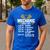 Mechanic Men Dad Hourly Rate Car Auto Garage Mechanic Men's Casual T-Shirt Royal Blue