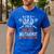 For Men Father's Day Halloween Diesel Mechanic Dad Men's Casual T-Shirt Royal Blue