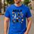 MILF Man I Love Ferrets Ferret Mom Dad Ferret Owner Men's Casual T-Shirt Royal Blue