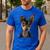 Miniature Pinscher Shirt Dog Mom Dad Tshirt Love Puppy Pet Men's Casual T-Shirt Royal Blue